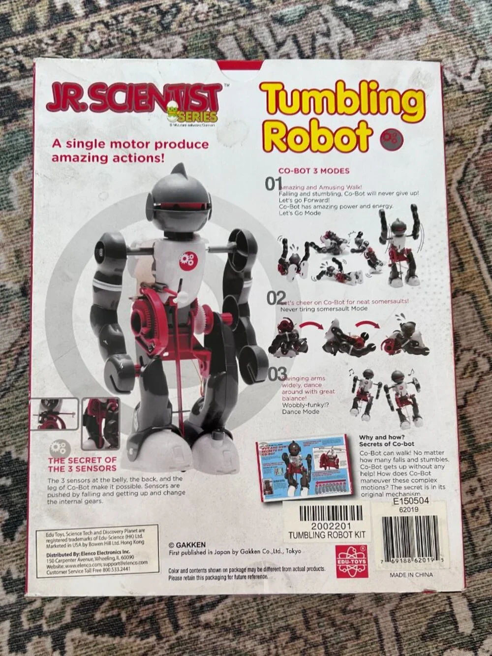 NIB Junior Scientist Tumbling Robot Kit
